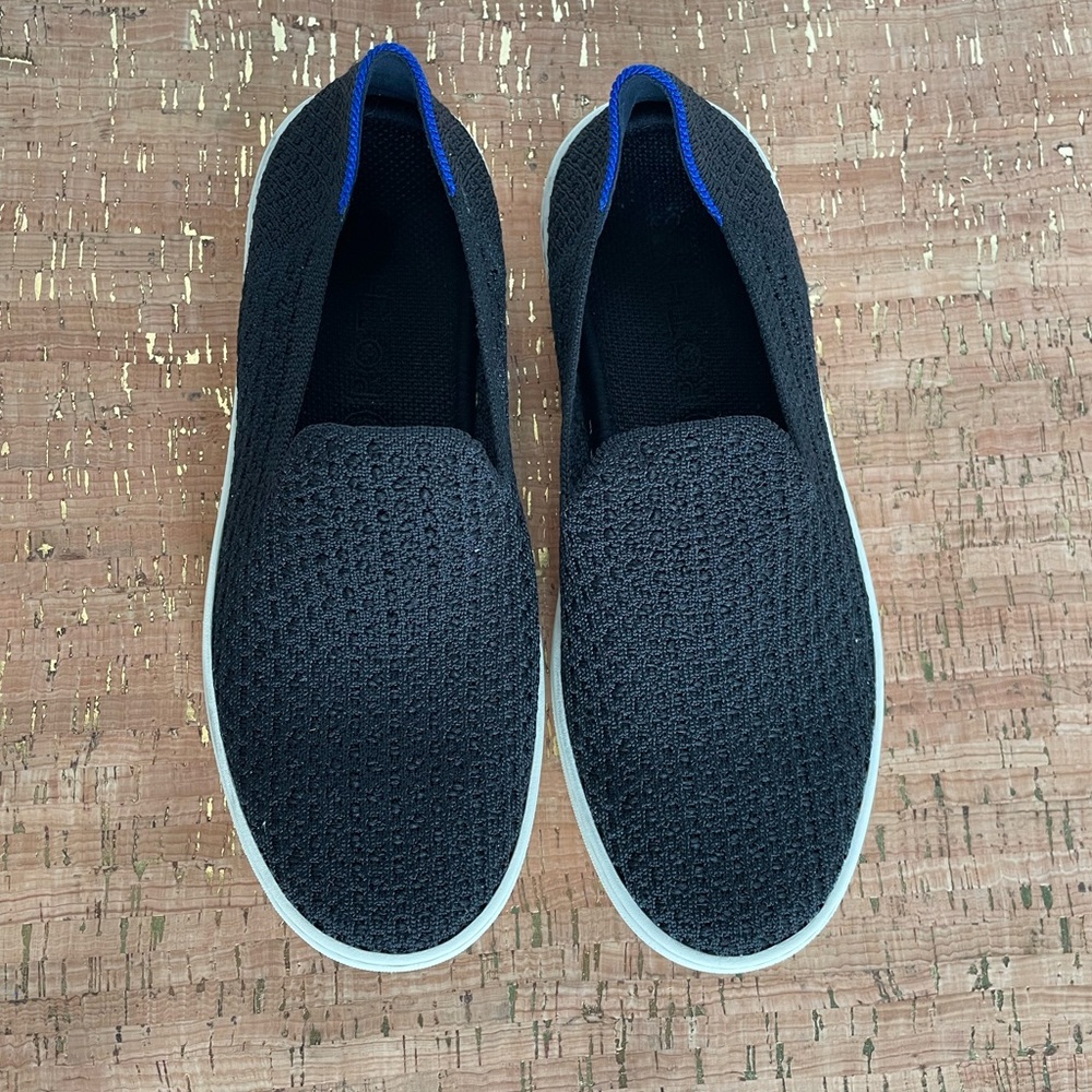Rothy’s The Original Slip On Honeycomb Black 6